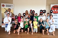 Karate beim Schulsporttag der Volksschule Echsenbach